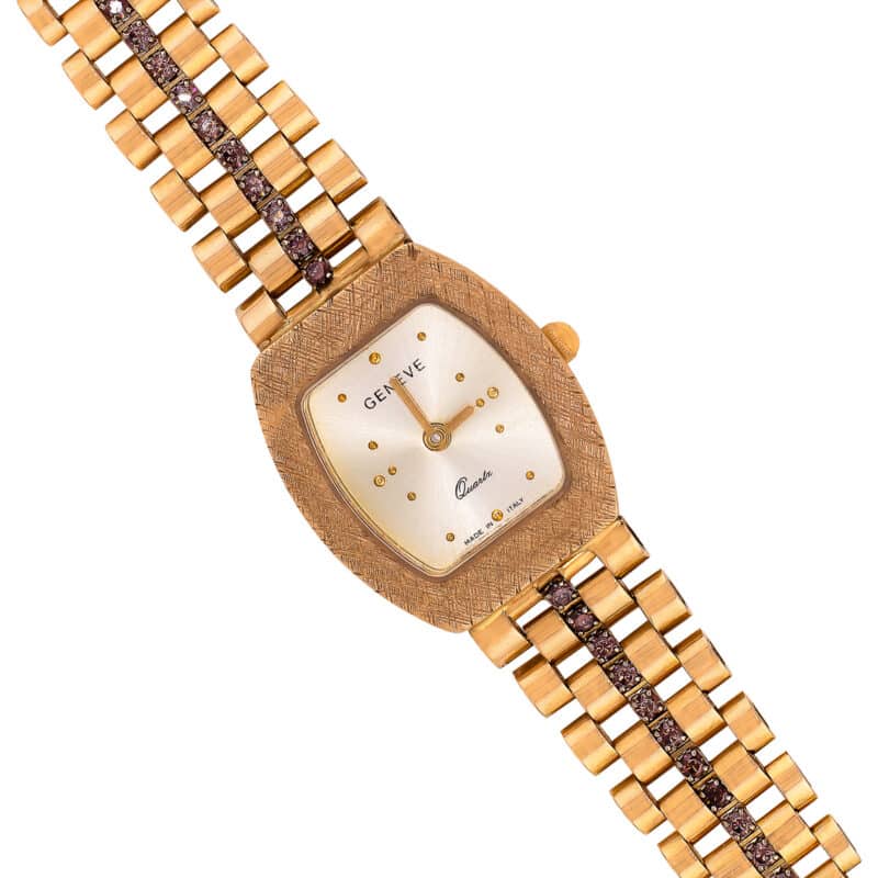 Zegarek złoty Geneve 46055