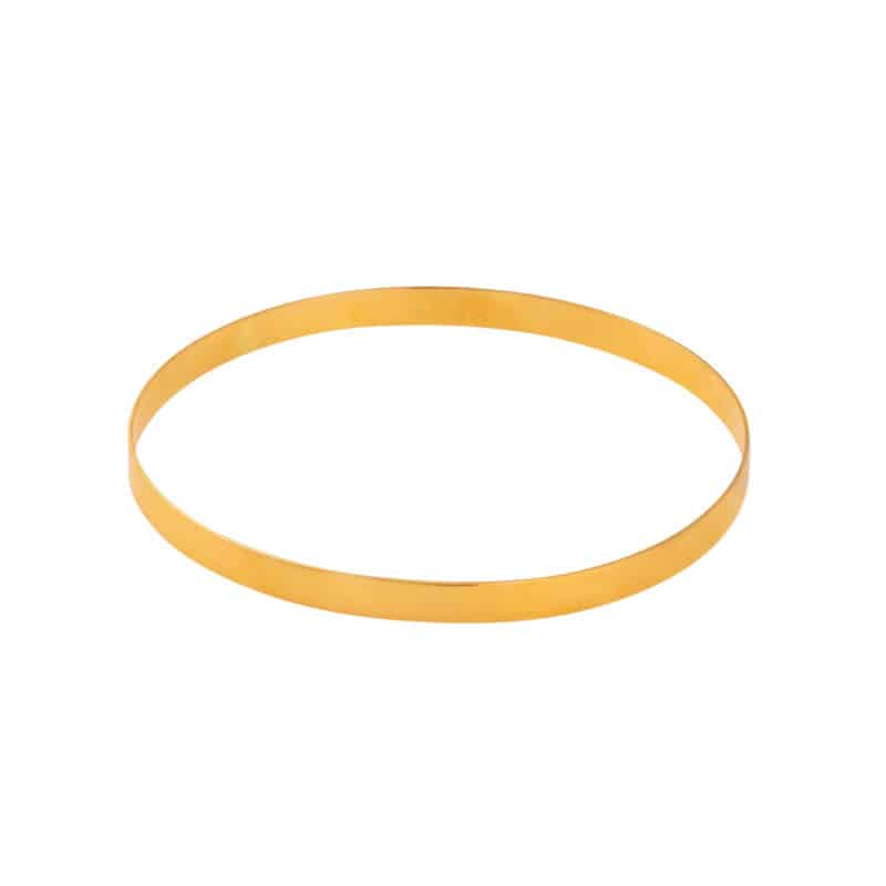 Bransoleta sztywna z żółtego złota 80040