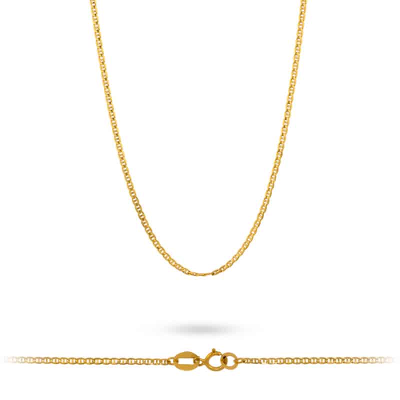 Łańcuszek z żółtego złota 50cm- Gucci 74470