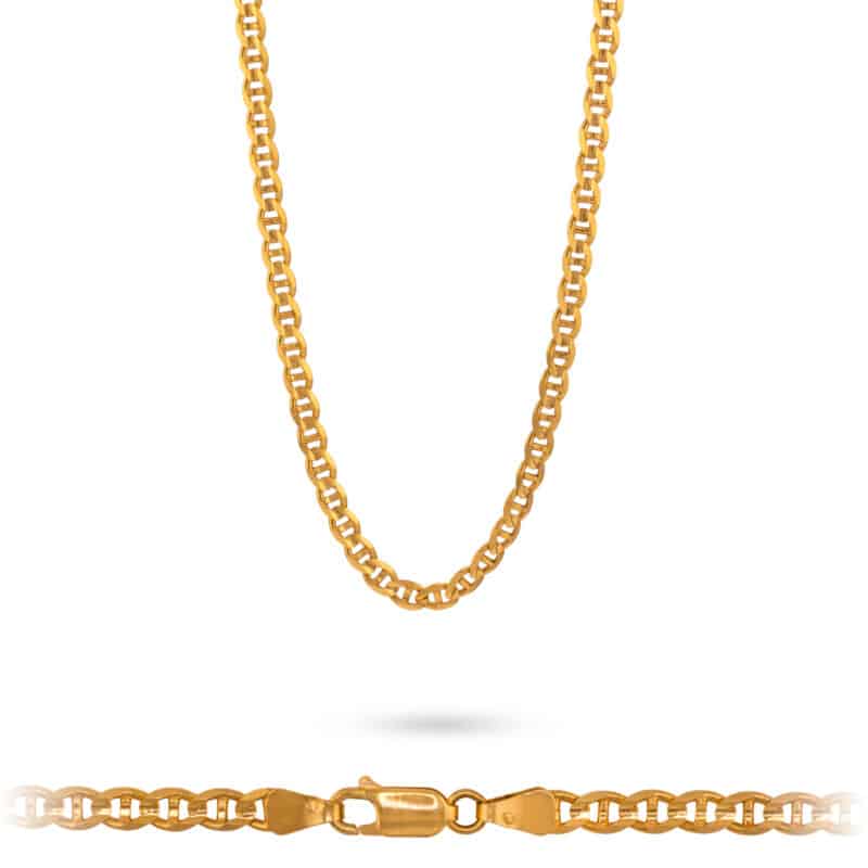 Łańcuszek z żółtego złota 55cm- Gucci 74362