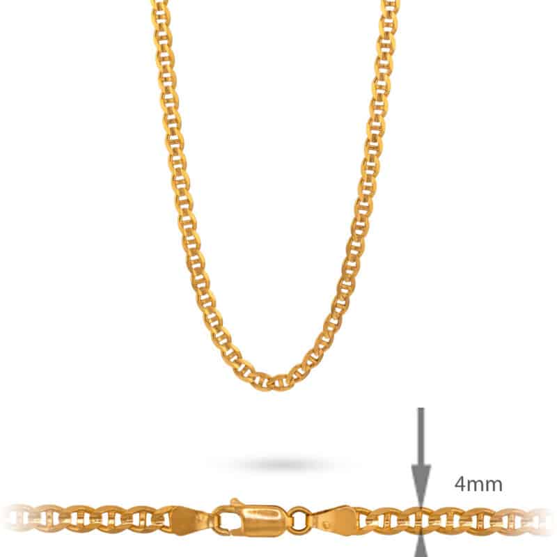 Łańcuszek z żółtego złota 55cm- Gucci 83432