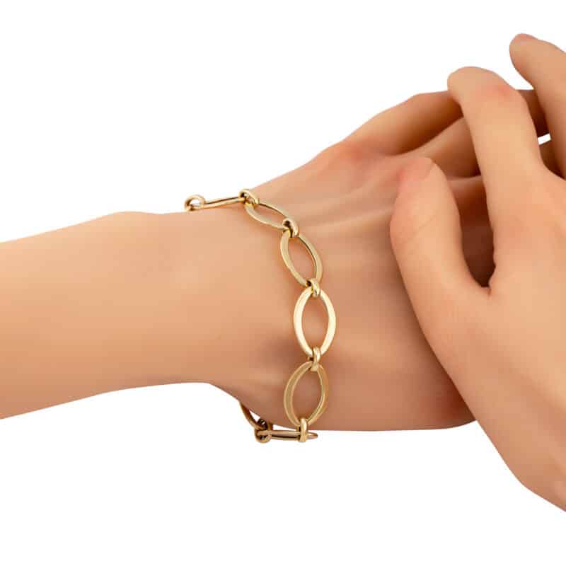 Bransoletka z żółtego złota z kolekcji DALL’ACQUA 82836