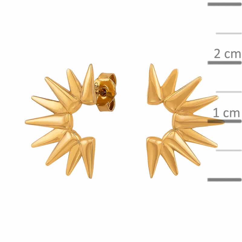 Kolczyki złote na sztyfcie z kolekcji DALL’ACQUA 82809