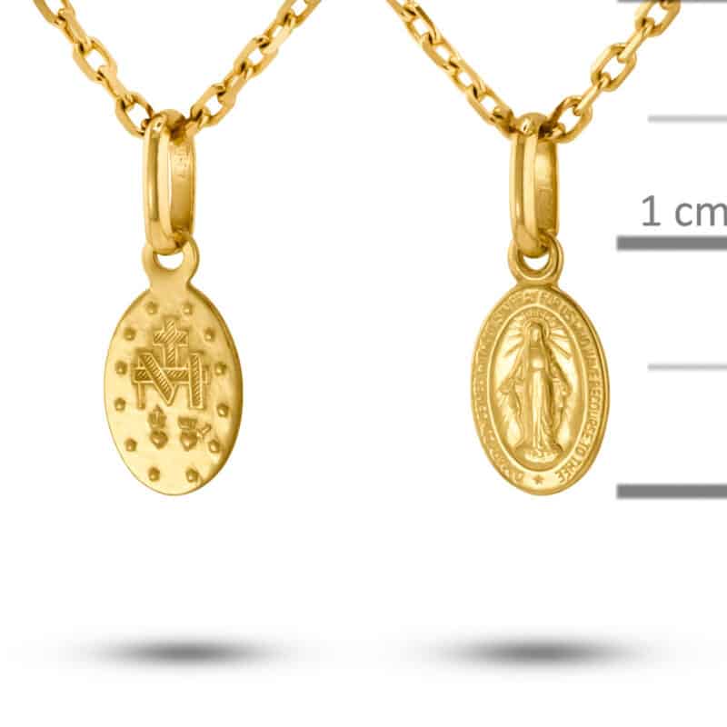 Cudowny Medalik z żółtego złota 83687