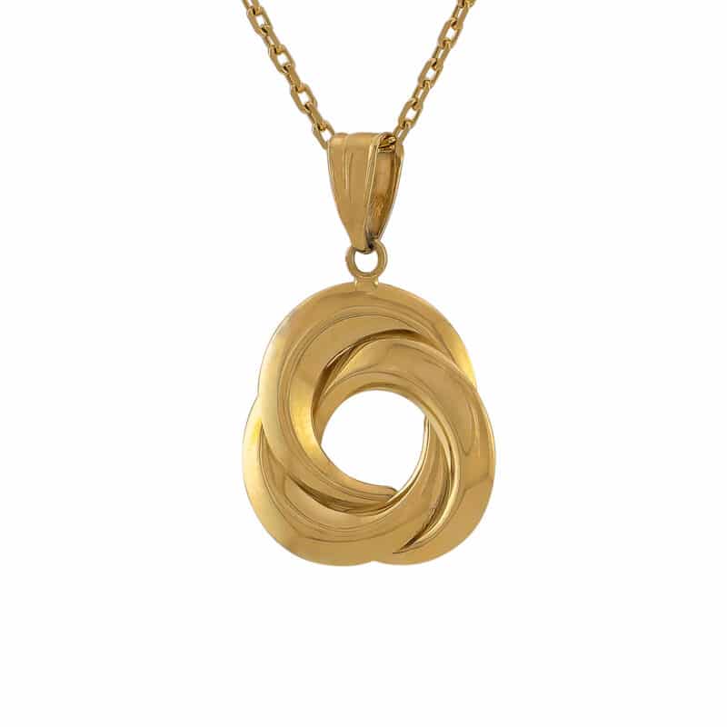 Złota Zawieszka „Splot Nieskończoności” 85167