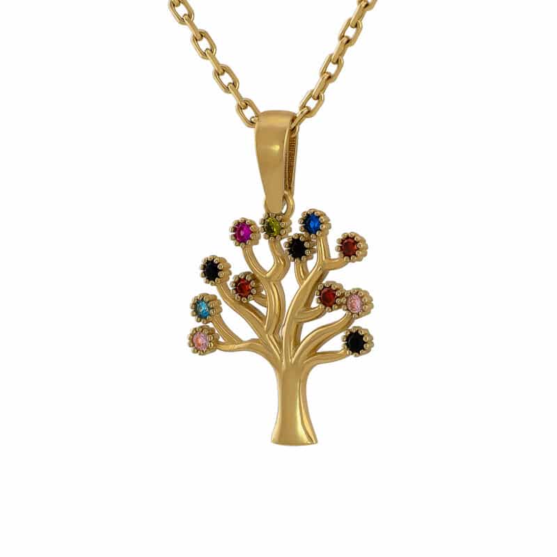 Złota Zawieszka „Drzewko Szczęścia” 85171