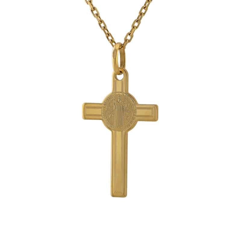 Złoty Krzyż Św. Benedykta – Medalion i Symbol Wiary 85184